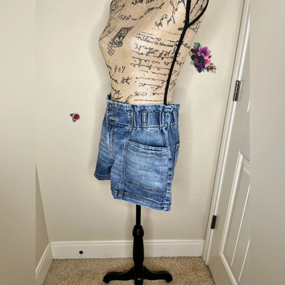 High Waist Y2K Denim Shorts